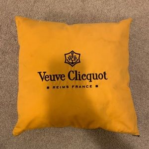 Veuve Clicquot Pillow